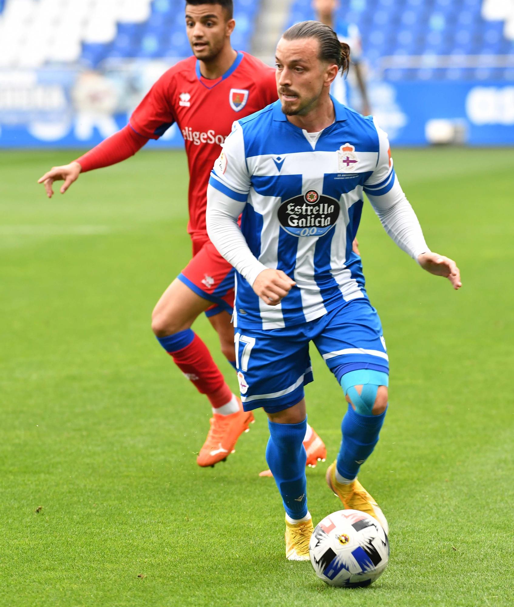 El Deportivo le gana 2-1 al Numancia