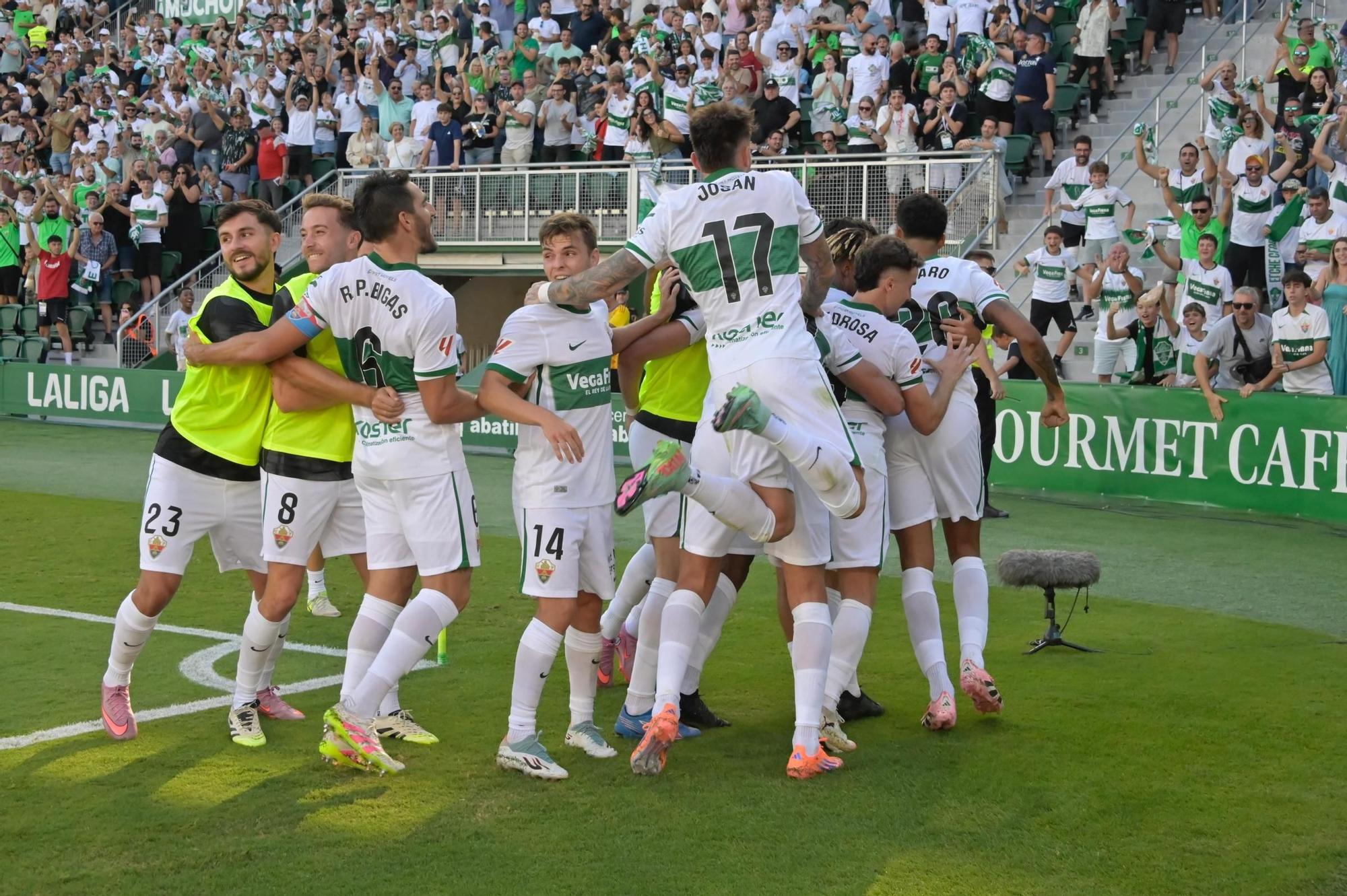 Las imágenes del Elche CF - Celta de Vigo