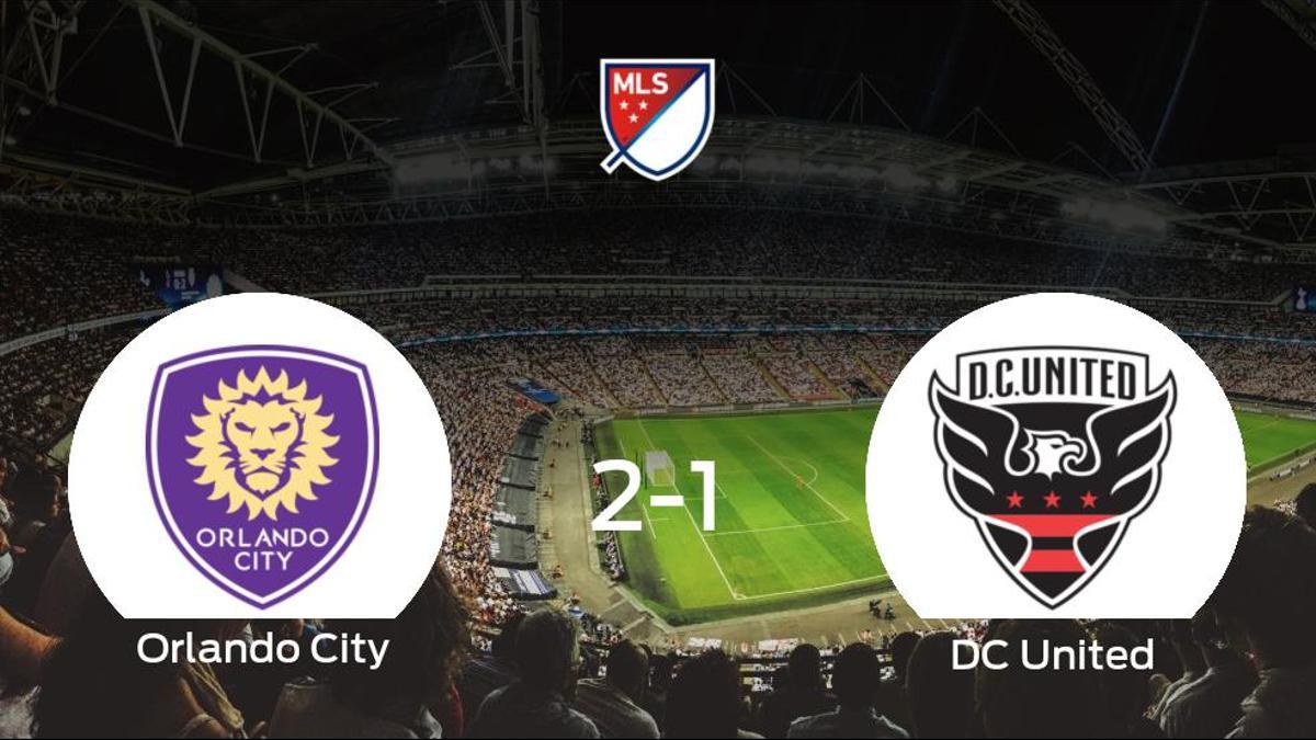 El Orlando City vence 2-1 frente al DC United