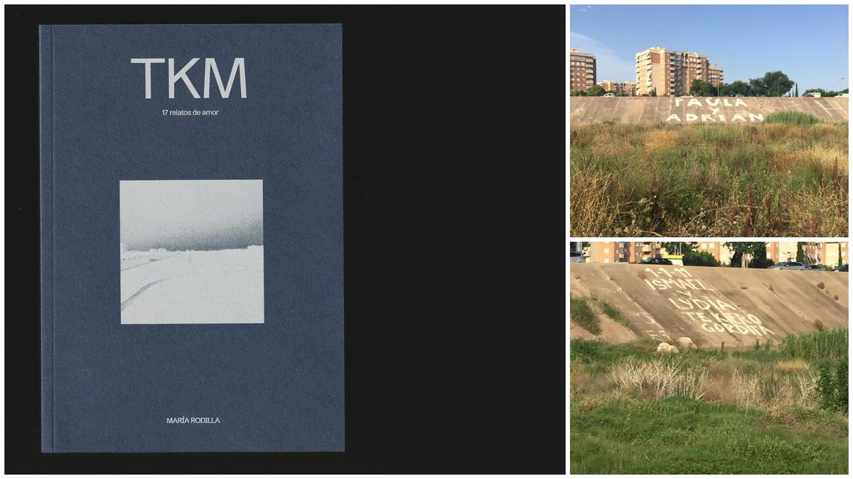 'TKM. 17 relatos de amor', el libro de María Rodilla sobre las pintadas de amor en el Plan Sur de València.
