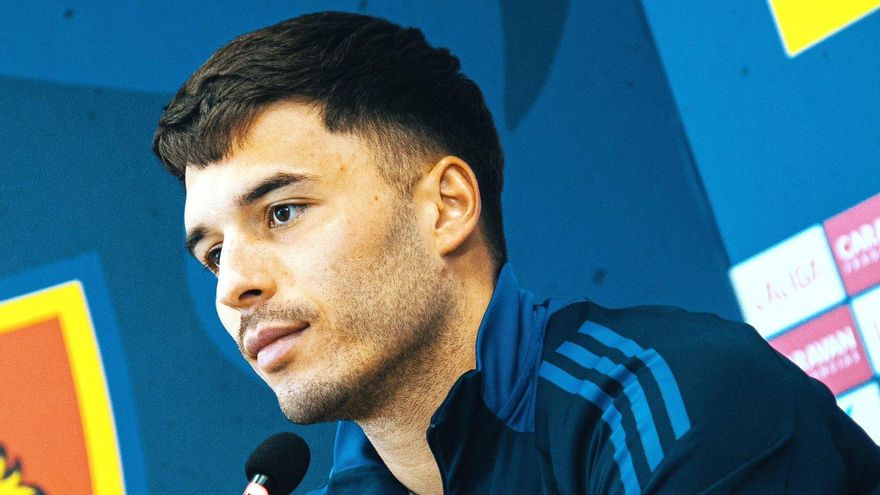 Lluís López, durante una rueda de prensa.