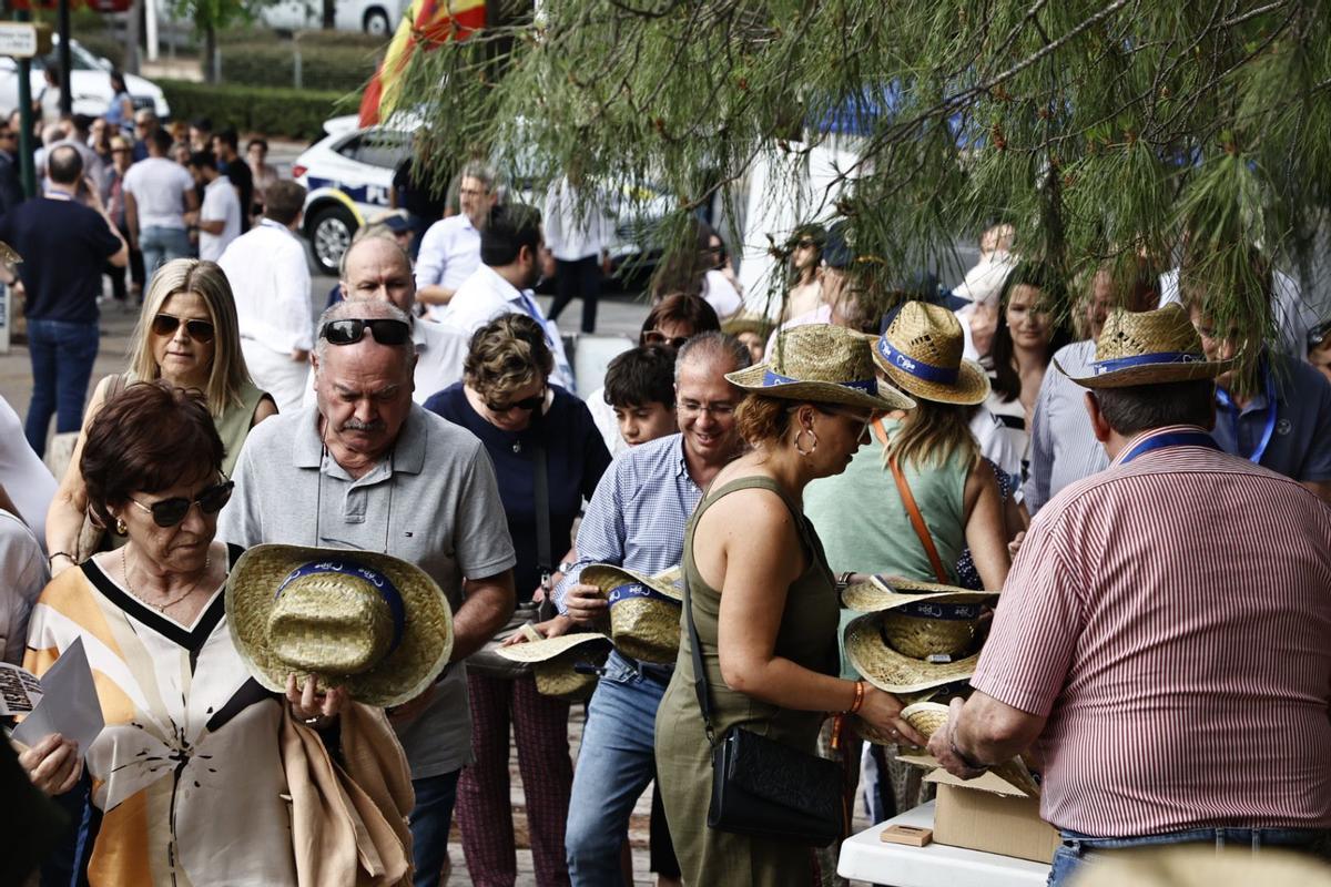 Acto de campaña del PP por las elecciones europeas en el anfiteatro del Parque de Cabecera