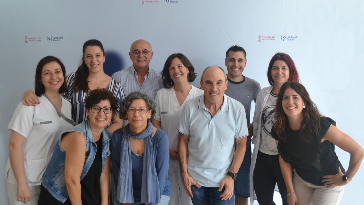 Grupo multidisciplinar de la Unidad de Hospitalización a Domicilio del Hospital General de Elche