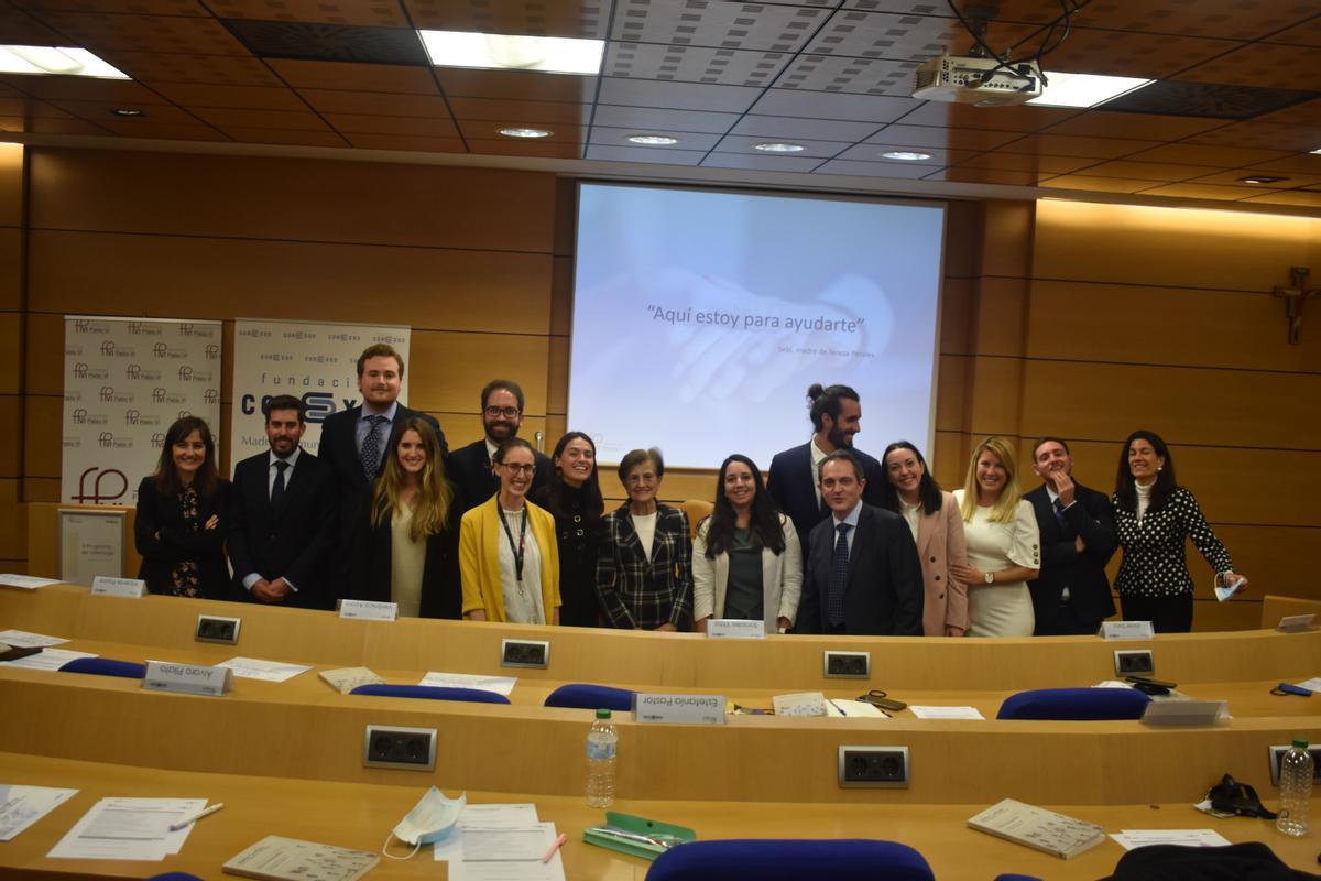 Tras el acto de entrega de diplomas.