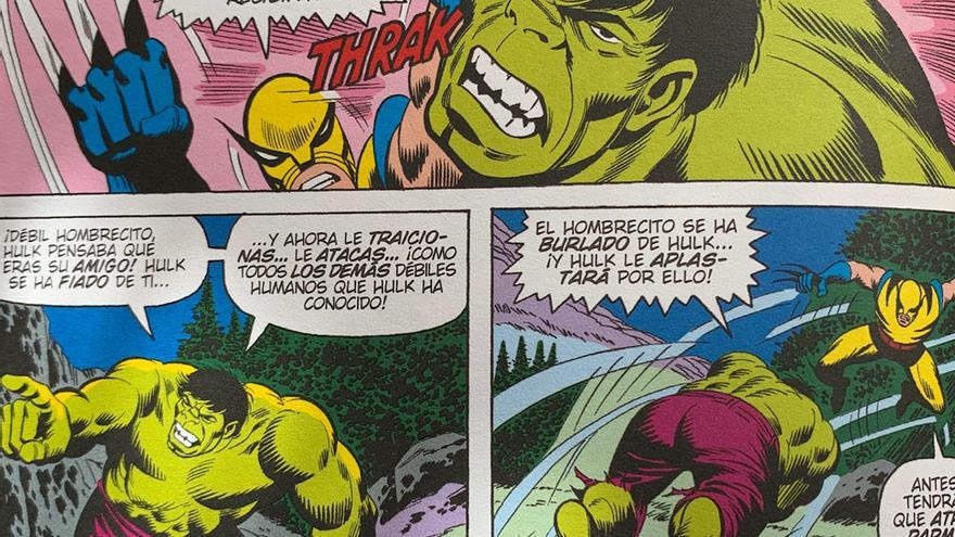 La edición facsímil que edita Panini contiene los números#180 y #181 de El Increíble Hulk.