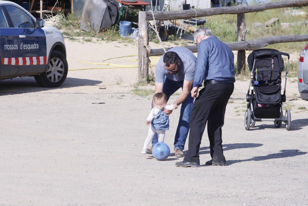 Una nena mor en rebentar un inflable a Caldes de Malavella