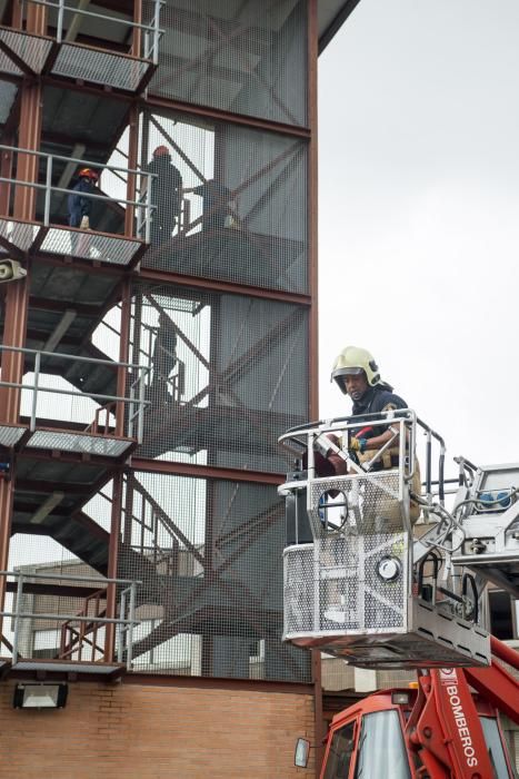 Nuevos bomberos de Oviedo