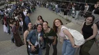 Los primeros de la cola para el casting de OT en València