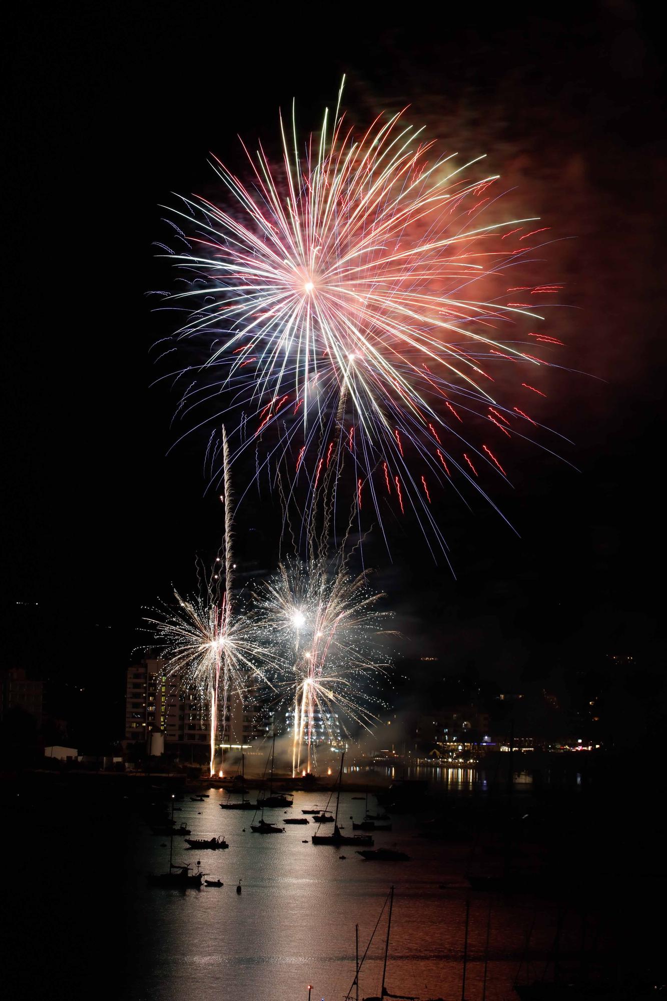 Fuegos artificiales en Sant Antoni (2022)