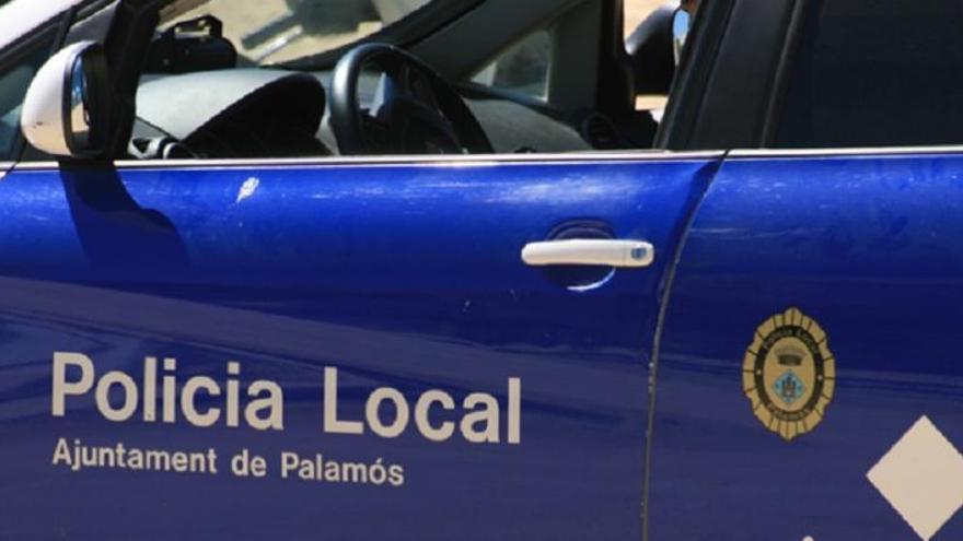 Els agents locals de Palamós han practicat la detenció