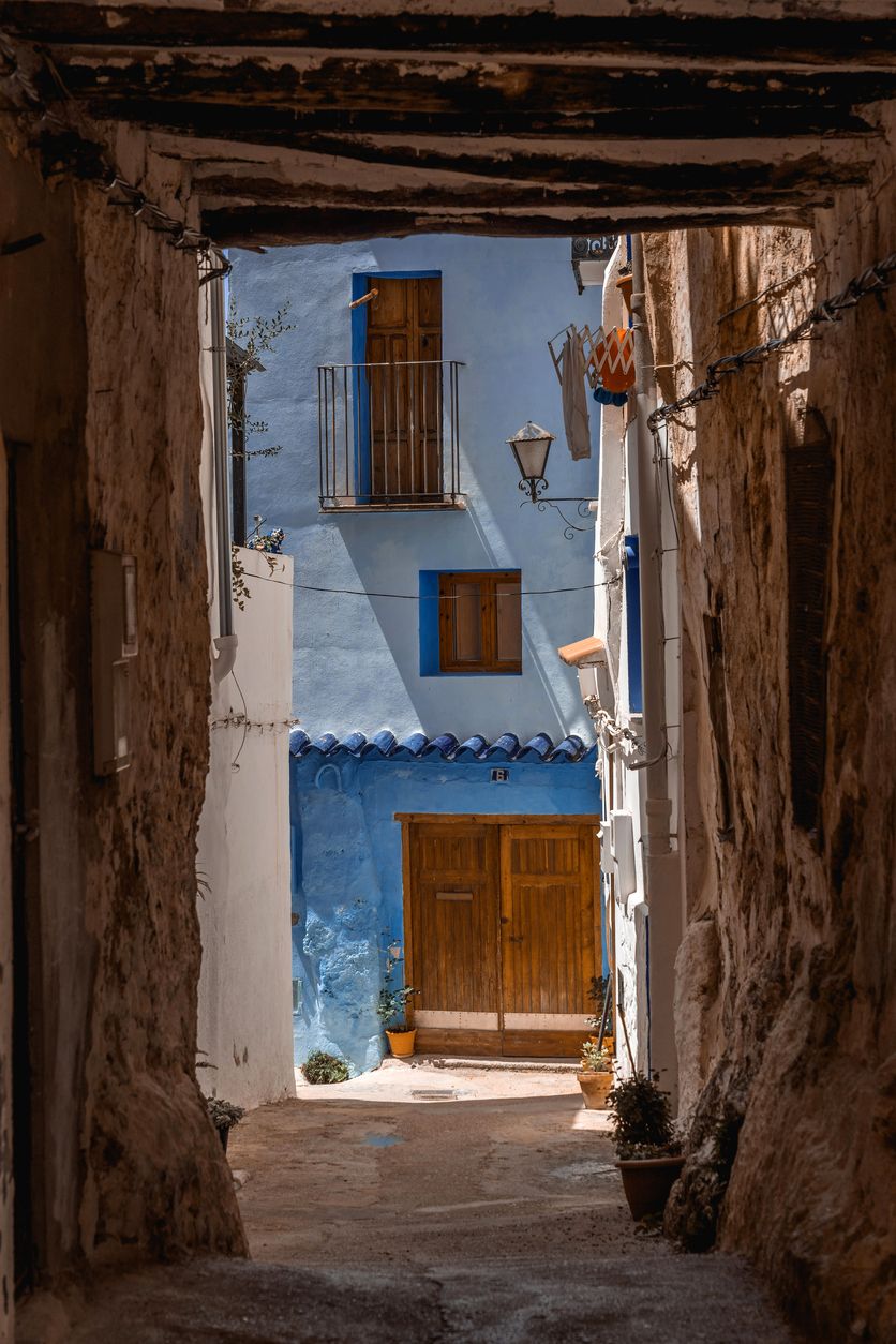 Casas del barrio musulmán de Chelva
