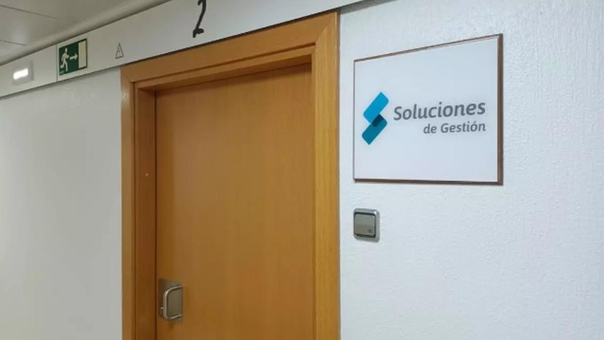 La empresa Soluciones de Gestión estaba instalada en Zaragoza.
