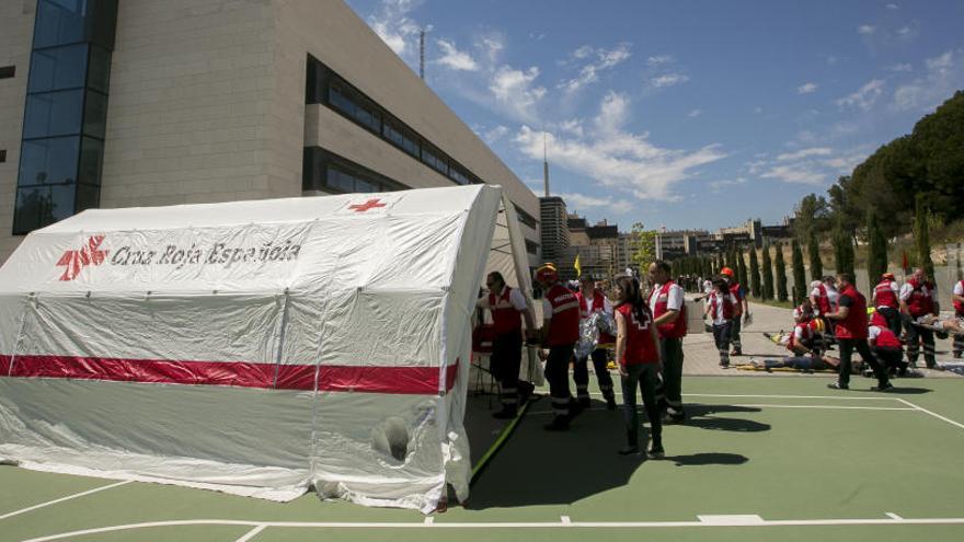 Imagen de la sede de Cruz Roja en Alicante