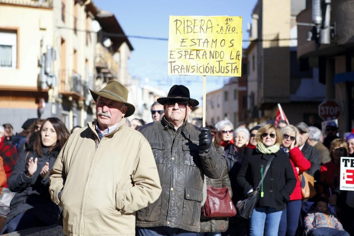 Manifestación en Andorra por una transición justa