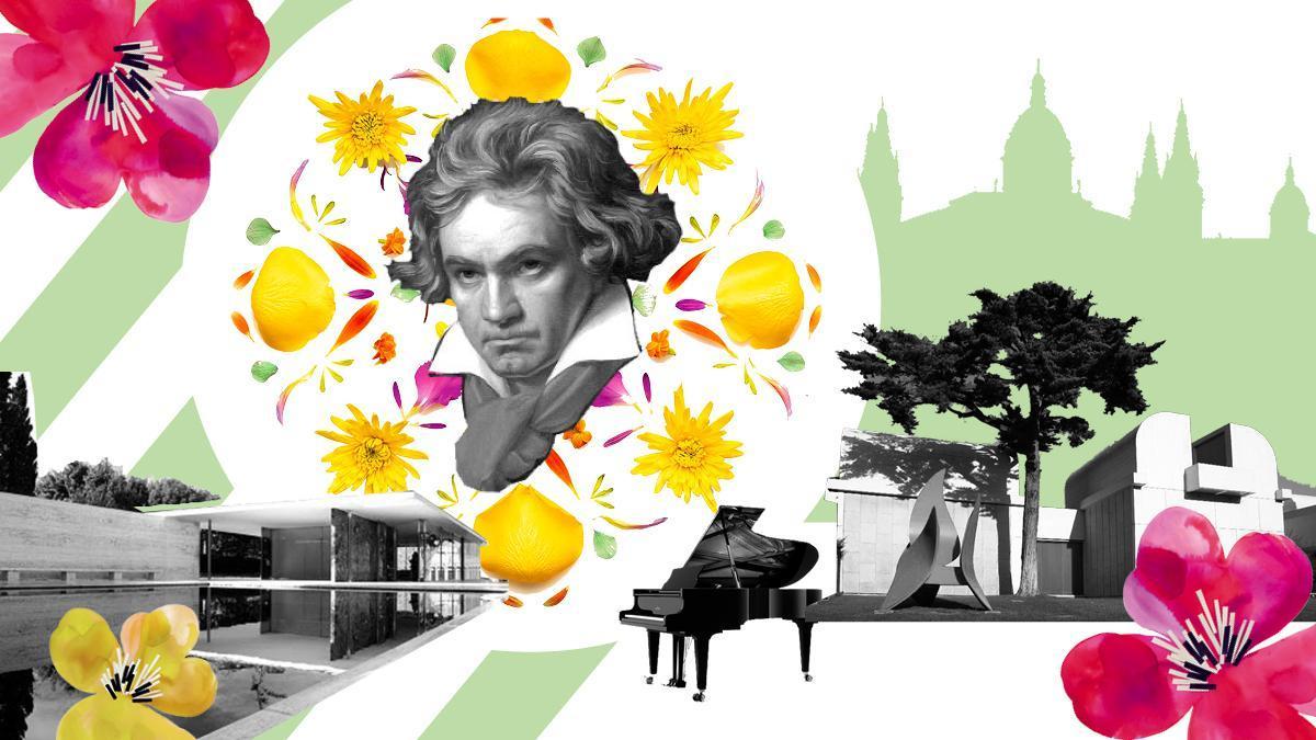 Beethoven s’instal·la a Montjuïc