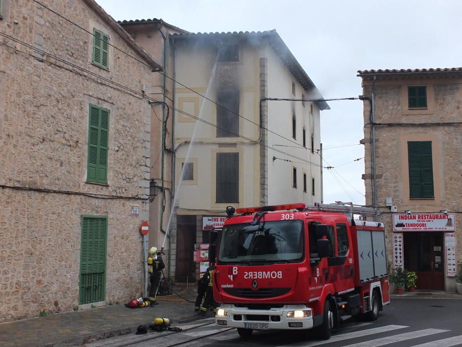 Wohnungsbrand Sóller