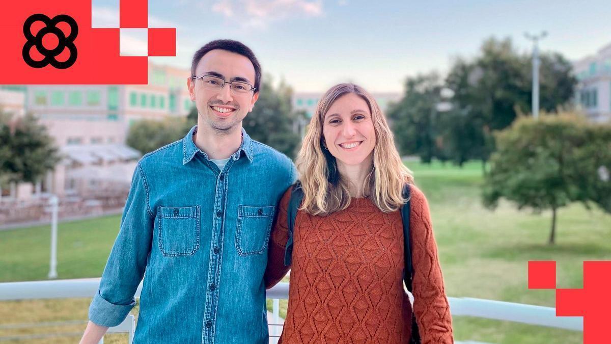 Issey Masuda y Elisenda Bou-Balust, cofundadores de Cala, una nueva start-up catalana centrada en los agentes de IA.
