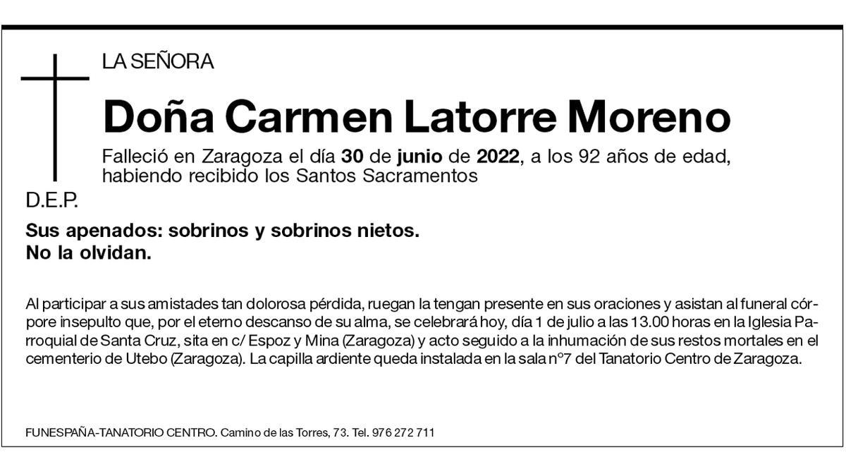 Carmen Latorre Moreno