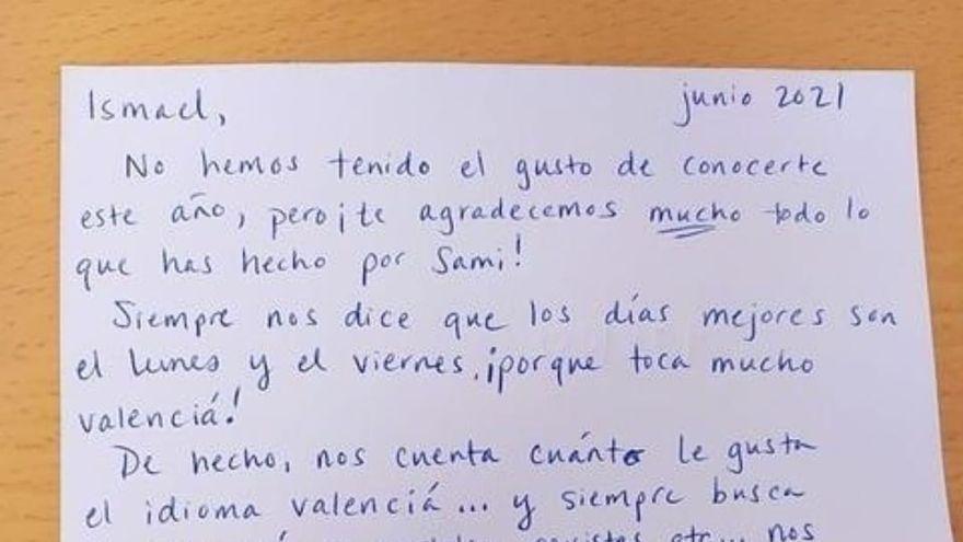 La Emotiva Carta De Unos Padres Al Profesor De Valenciano De Su Hijo Superdeporte 3900