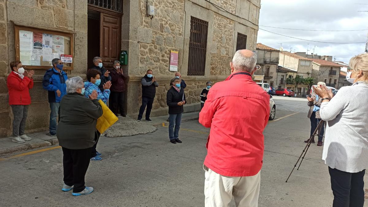 Concentración por la sanidad en Fermoselle.