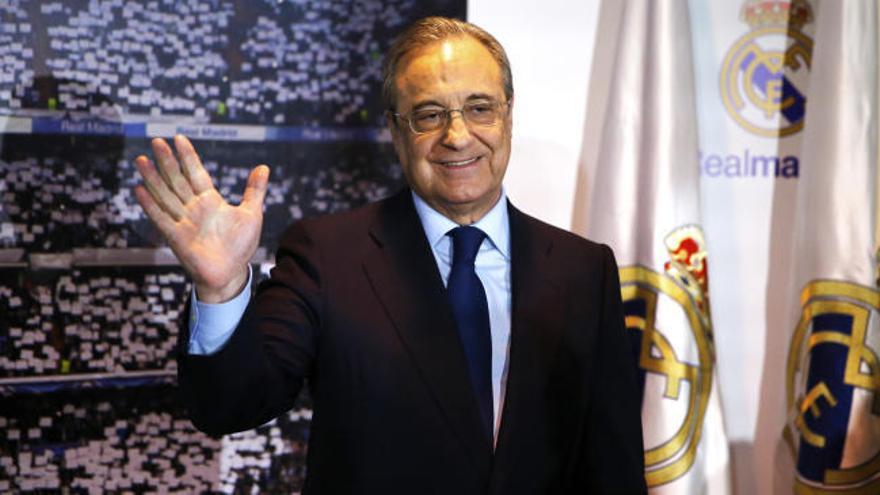 Florentino Pérez, reelegido presidente del Real Madrid