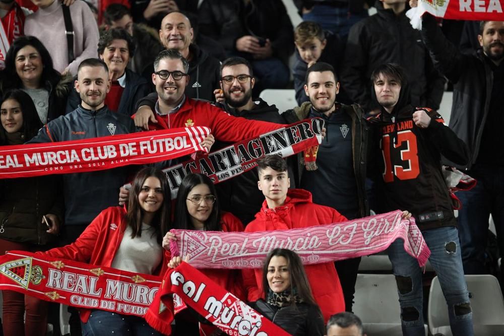 Ambiente en las gradas del Real Murcia - FC Cartagena