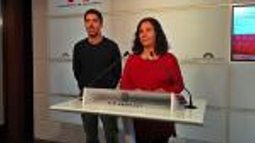 Els portaveus dels comuns, David Cid i Susanna Segovia.