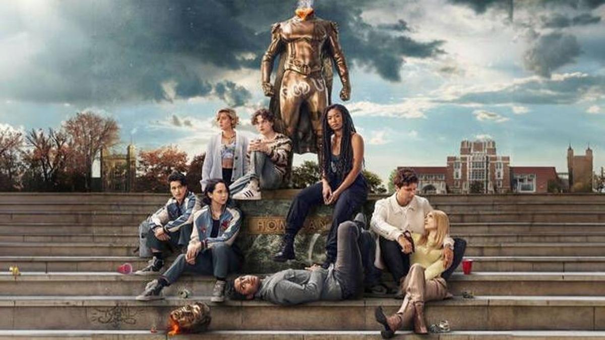 Una imagen promocional de la primera temporada de 'Gen V' en Amazon Prime.