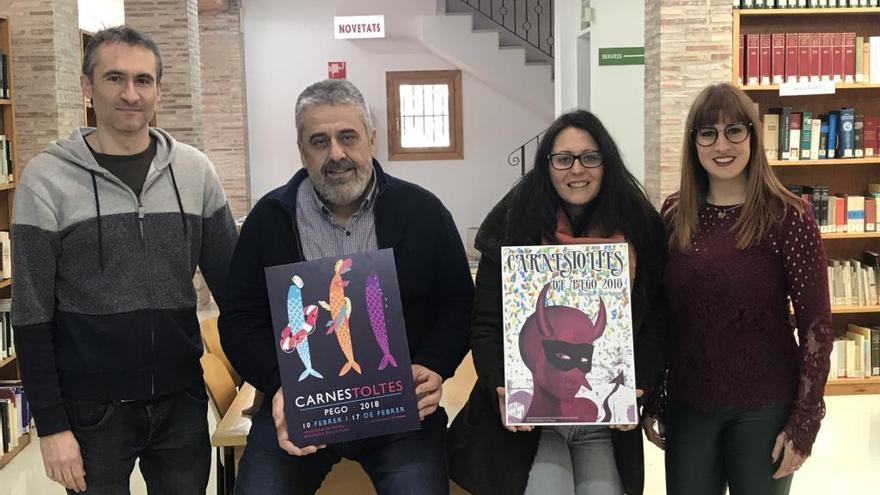 El Carnestoltes de Pego ya tiene cartel anunciador