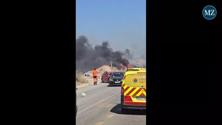 Großbrand beim Flughafen Mallorca: Hier breitet sich das Feuer in Richtung Son Banya aus