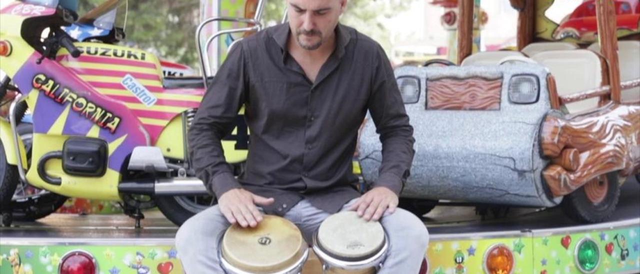 Pep Lluís García, batería y percusionista latino