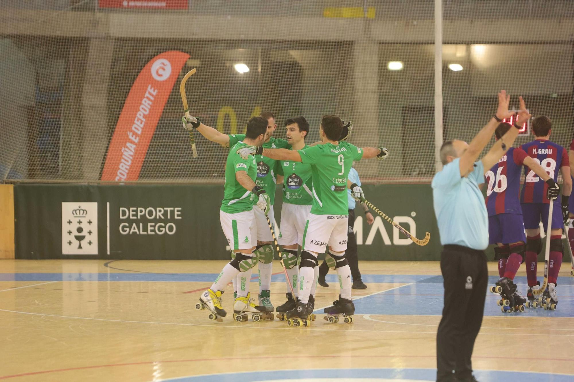 El Liceo cae contra al Barça en el pabellón de Riazor