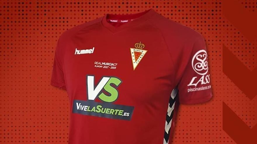 El Murcia anuncia su nueva camiseta para el play off a Segunda