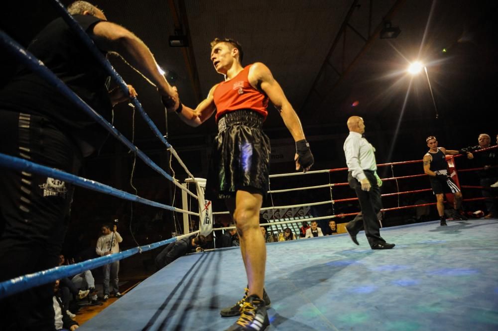 La noche del mejor boxeo gallego