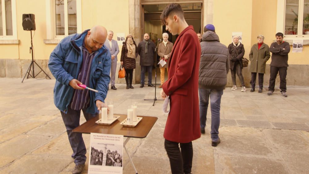 Girona commemora el Dia Internacional en memòria de les víctimes de l'Holocaust