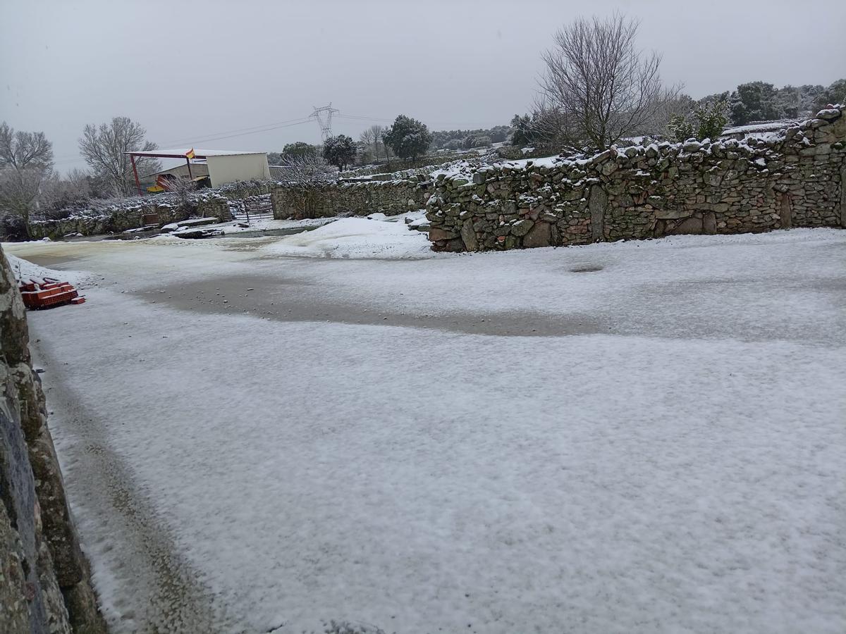 GALERÍA | La nieve cubre los pueblos de Sayago