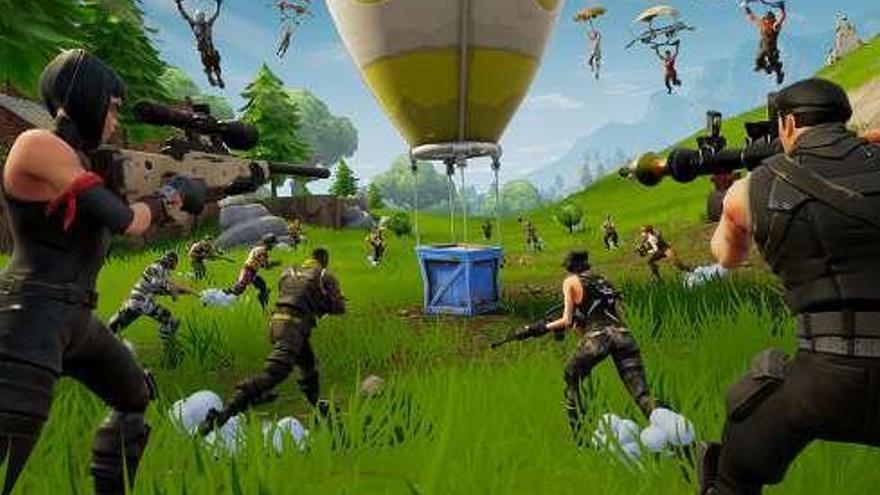 Una imagen del videojuego &quot;Fortnite&quot; para Xbox. // FdV