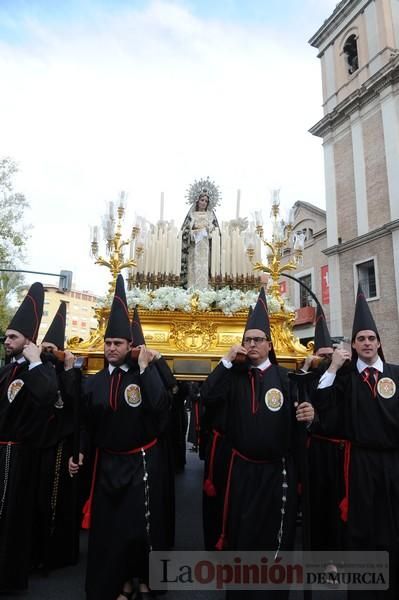 Procesión de la Soledad del Calvario en Murcia