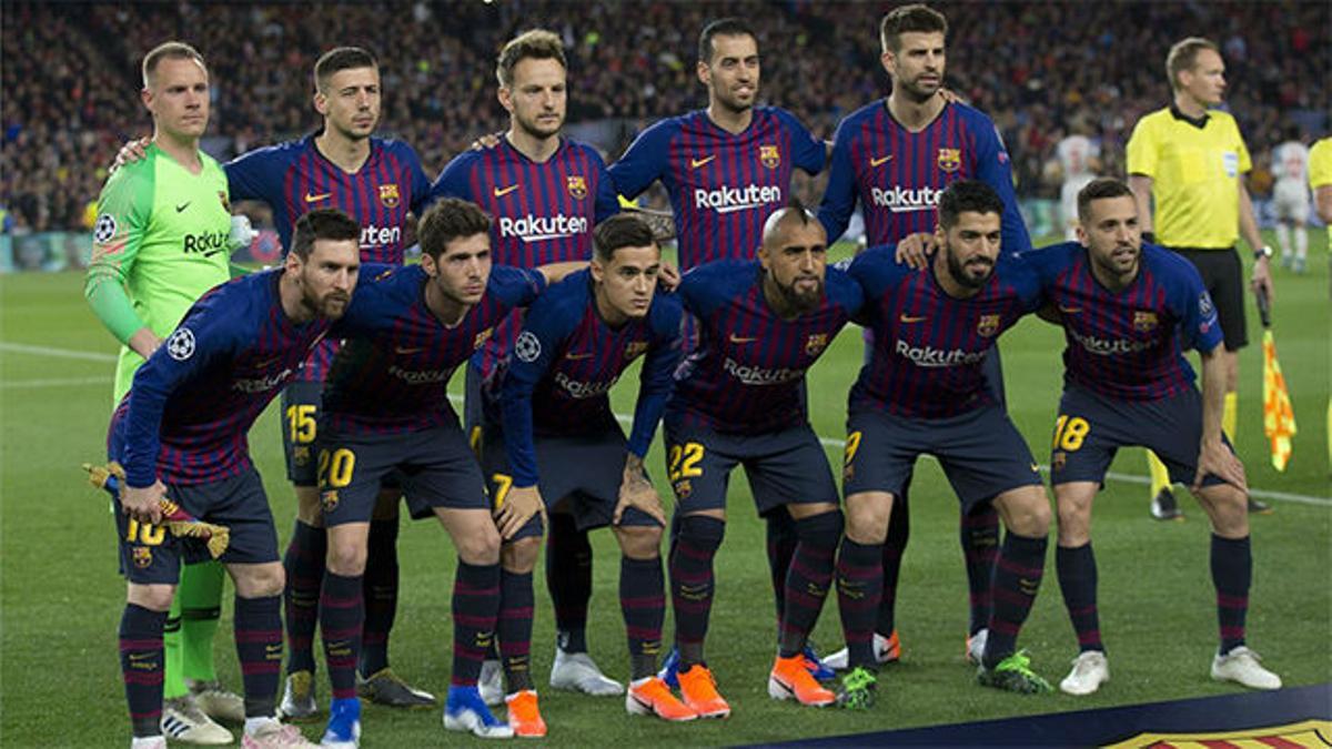 La alineación del FC Barcelona ante el Liverpool