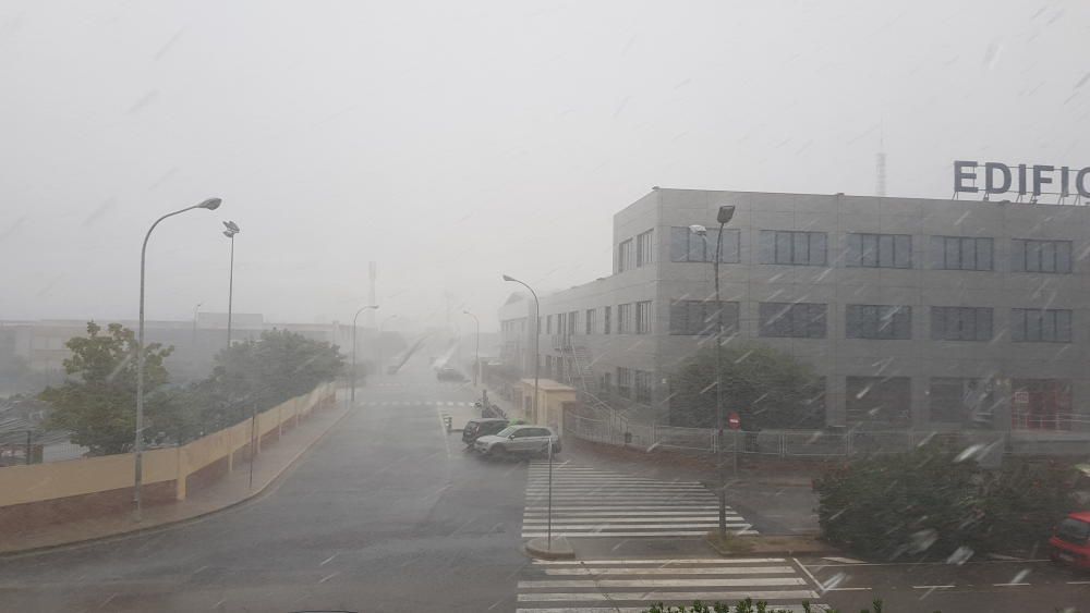 Las mejores imágenes de las lluvias en la Comunitat