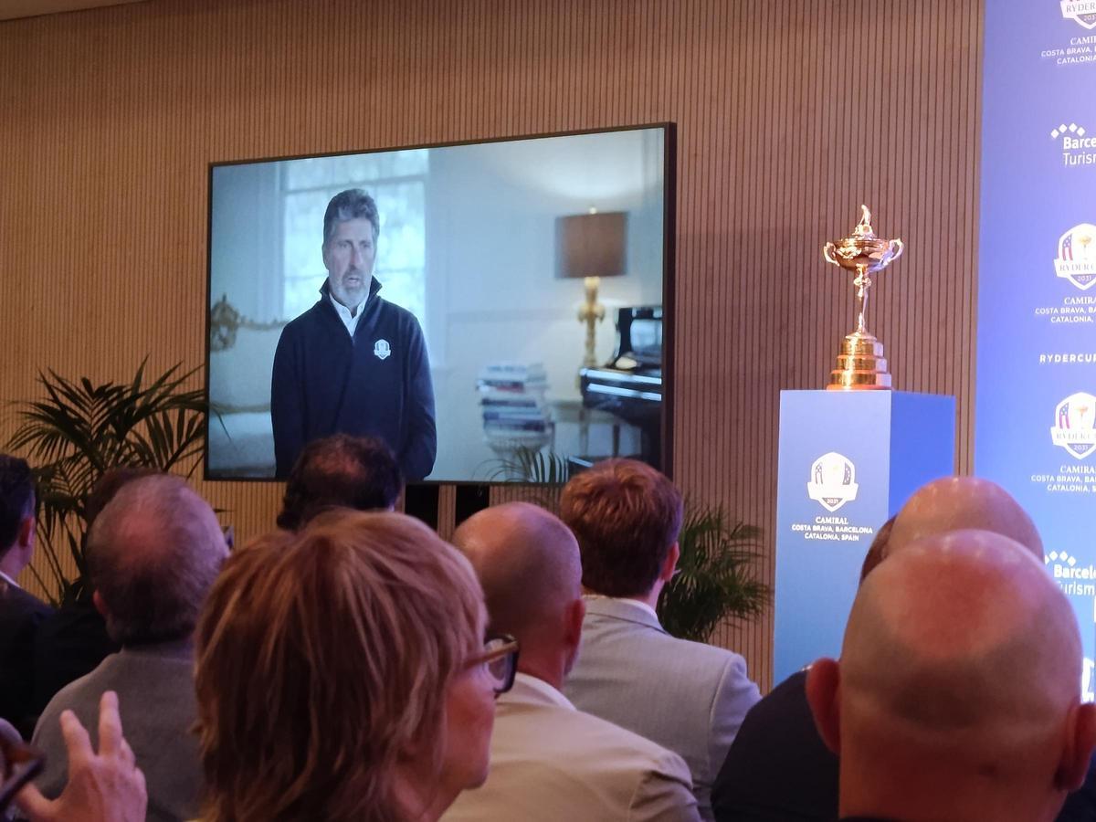 Txema Olazábalo envió un mensaje de felicitación por haber conseguido la Ryder Cup 2031