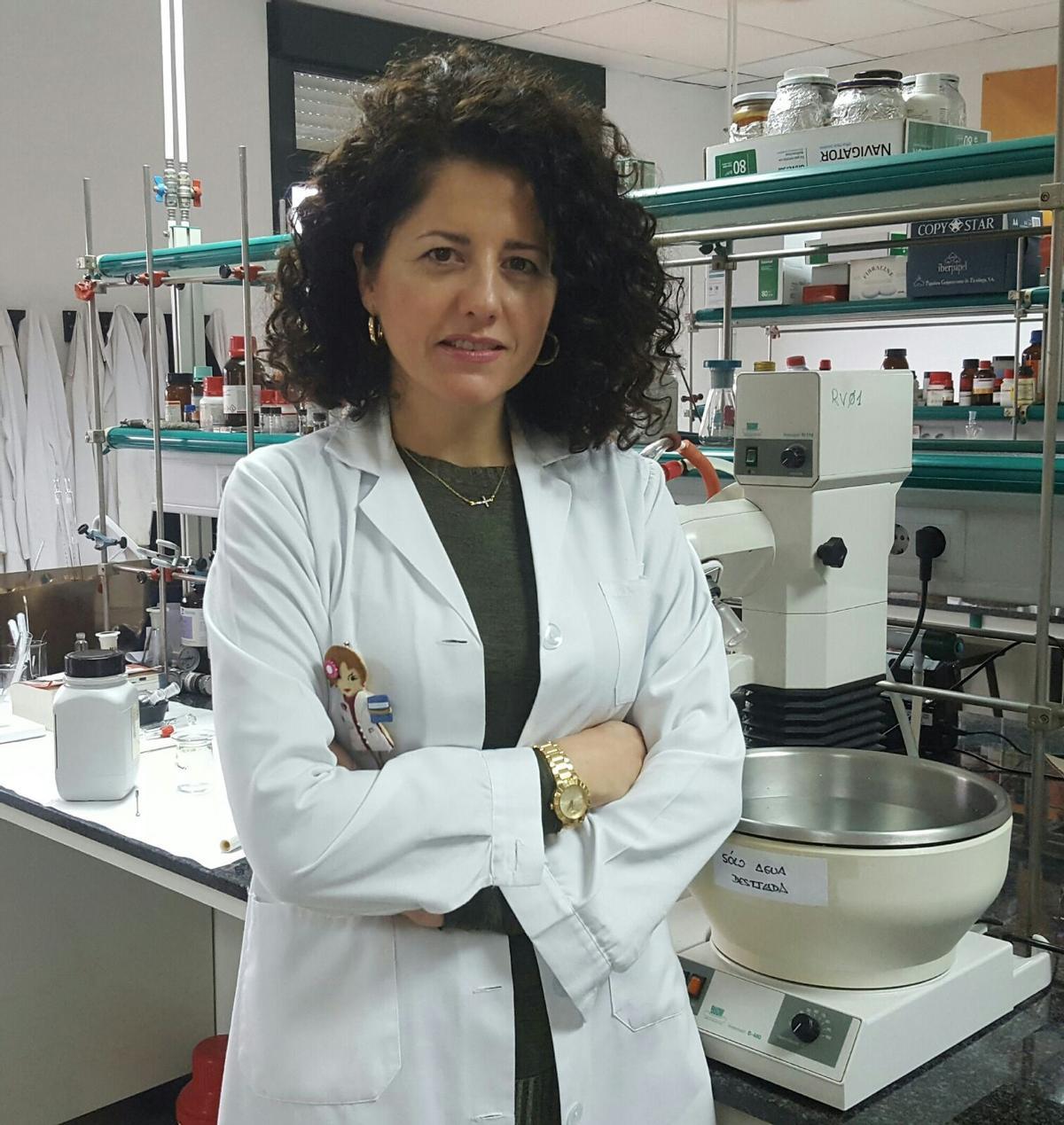 La investigadora de la UEx María Victoria Gil