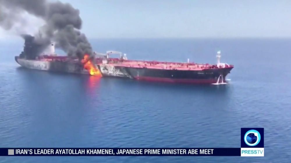 Ataque contra dos petroleros en el golfo de Omán