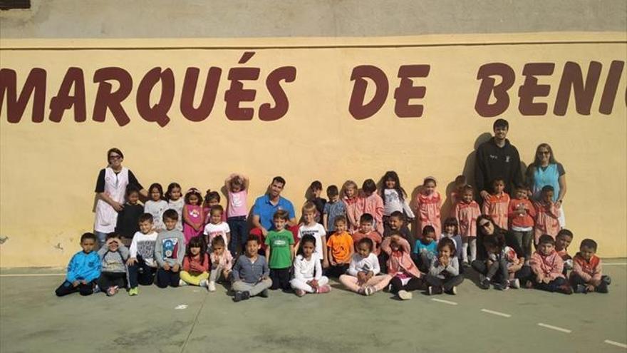 El CB Benicarló posa en marxa les visites a escoles MÉS POBLES