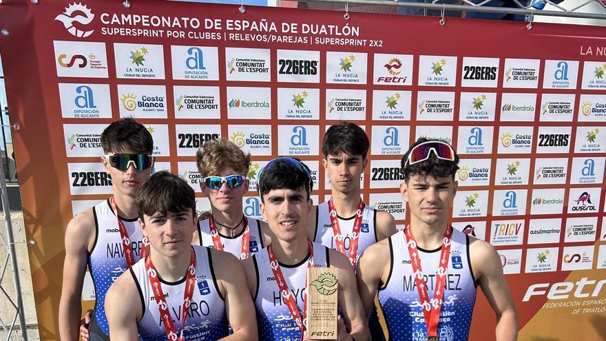 El Club Triatlón Caravaca se proclama Campeón de España en la Nucía