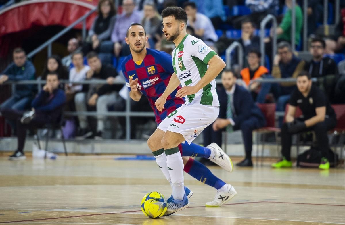 El Córdoba Futsal da la cara ante el Barcelona