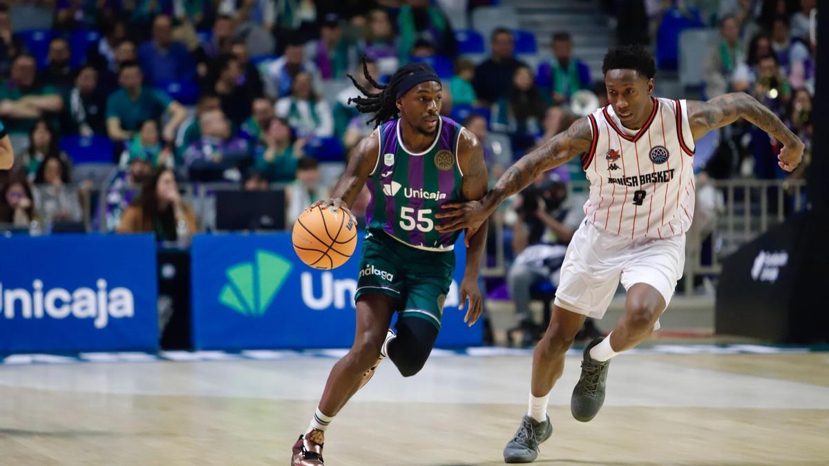Imagen del partido Unicaja-Manisa de la primera vuelta.