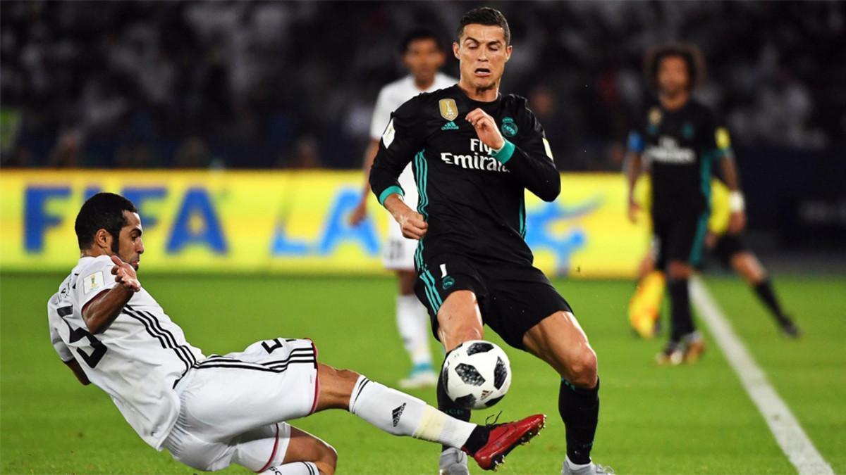 Cristiano Ronaldo durante la semifinal del MUndial de Clubes 2017 Al Jazira - Real Madrid