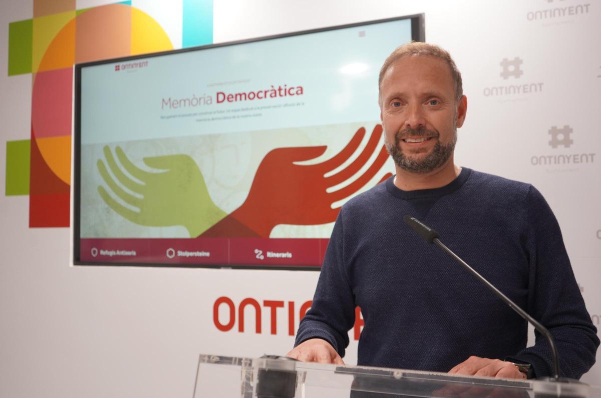 El regidor de Memoria Democrática, Álex Borrell.