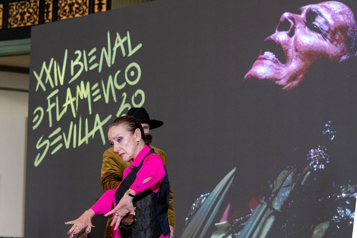 Fotogalería | José Mercé y Sara Baras vuelven a la Bienal de Flamenco de Sevilla en una edición que recupera el Lope como sede